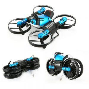 HeHengDa Toys H G In Electric RC Deformation Motorcycle Drone WIFI Control Car RTR Model